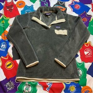 Patagonia Women’s Polartec Fleece Pullover Jacket Size Large Gray
